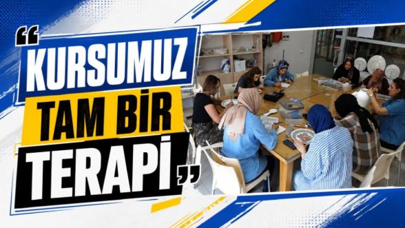 “Kursumuz Tam Bir Terapi”