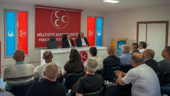 MHP Yeşilyurt İlçe Teşkilatında Görev Dağılımı Belirlendi