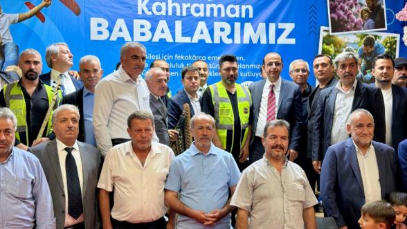 “Tüm Muhtarlarımızın Babalar Günü'nü Kutluyorum”