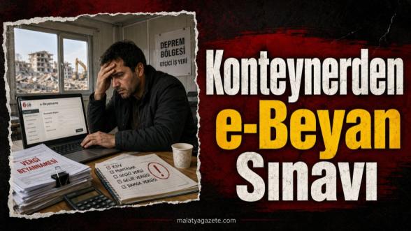 Konteynerden e-Beyan Sınavı