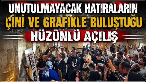 Unutulmayacak hatıraların çini ve grafikle buluştuğu hüzünlü açılış