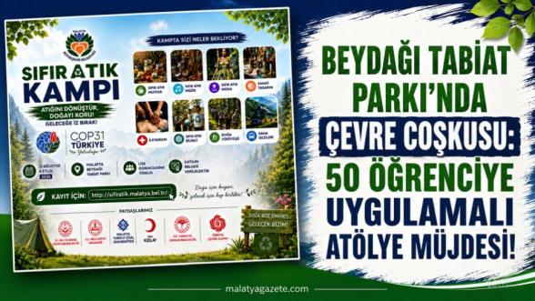Beydağı Tabiat Parkı'nda Çevre Coşkusu: 50 Öğrenciye Uygulamalı Atölye Müjdesi!