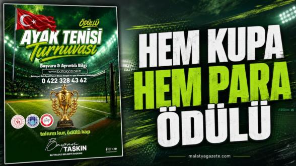 Hem kupa hem para ödülü