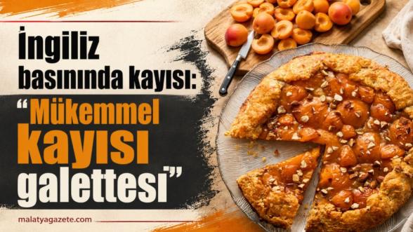 İngiliz basınında kayısı: “Mükemmel kayısı galettesi”