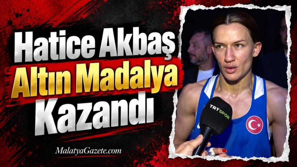 Hatice Akbaş Altın Madalya Kazandı