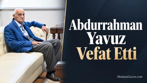 Abdurrahman Yavuz Vefat Etti