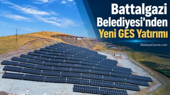 Battalgazi Belediyesi'nden Yeni GES Yatırımı