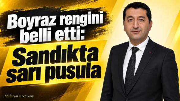 Boyraz rengini belli etti: Sandıkta sarı pusula