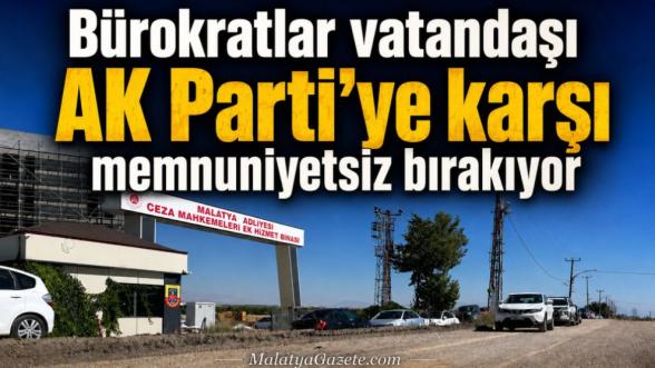 "Bürokratlar vatandaşı AK Parti'ye karşı memnuniyetsiz bırakıyor"