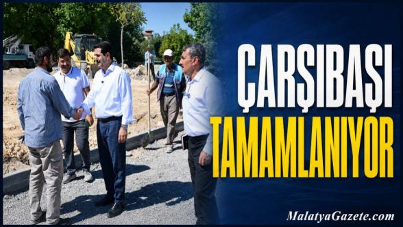 Çarşıbaşı Tamamlanıyor