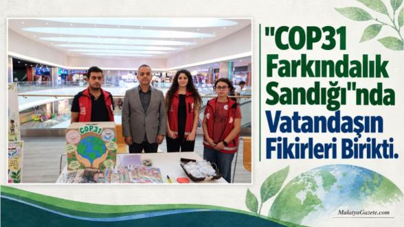 "COP31 Farkındalık Sandığı"nda Vatandaşın Fikirleri Birikti
