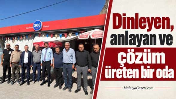 “Dinleyen, anlayan ve çözüm üreten bir oda”