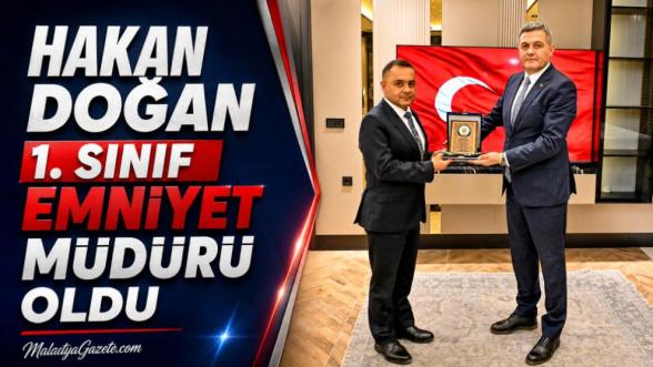 Hakan Doğan 1. Sınıf Emniyet Müdürü Oldu