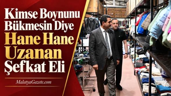 Kimse Boynunu Bükmesin Diye Hane Hane Uzanan Şefkat Eli