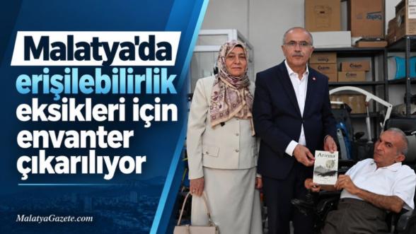 Malatya'da erişilebilirlik eksikleri için envanter çıkarılıyor