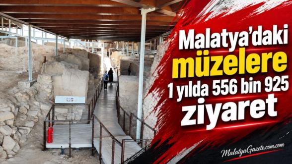 Malatya'daki müzelere 1 yılda 556 bin 925 ziyaret