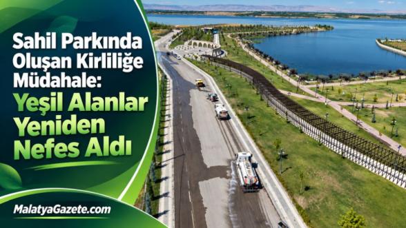 Sahil Parkında Oluşan Kirliliğe Müdahale: Yeşil Alanlar Yeniden Nefes Aldı