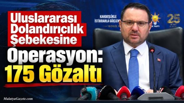 Uluslararası Dolandırıcılık Şebekesine Operasyon: 175 Gözaltı