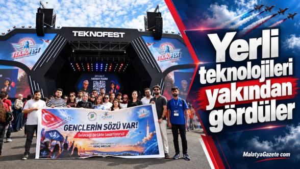 “Yerli teknolojileri yakından gördüler”