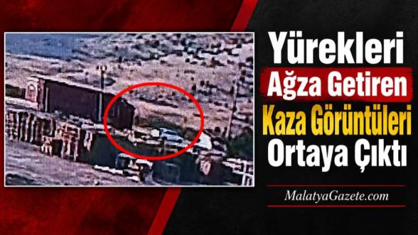 Yürekleri Ağza Getiren Kaza Görüntüleri Ortaya Çıktı