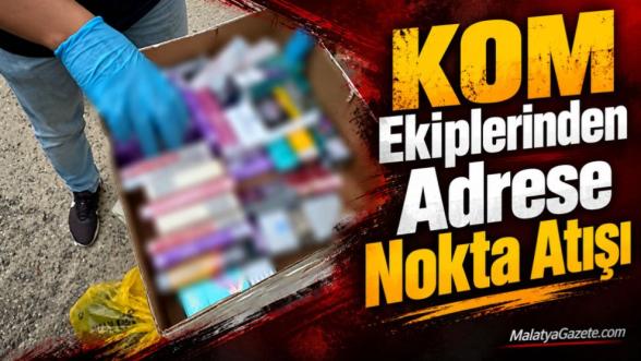 KOM Ekiplerinden Adrese Nokta Atışı